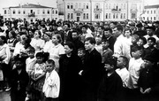 Митинг трудящихся Тамбова в связи с нападением фашистской Германии на Советский Союз 