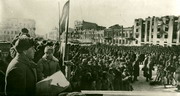 Выступление 1-го секретаря Сталинградского обкома ВКП(б) Чуянова А. С. на митинге, 