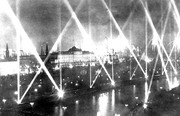 Салют Победы 9 мая  1945 г.Место съемки: г.Москва
